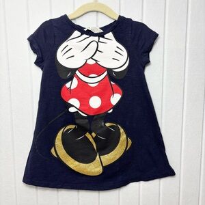 H&M Disney Minnie Mouse Navy dress size 1 -2‎ years old